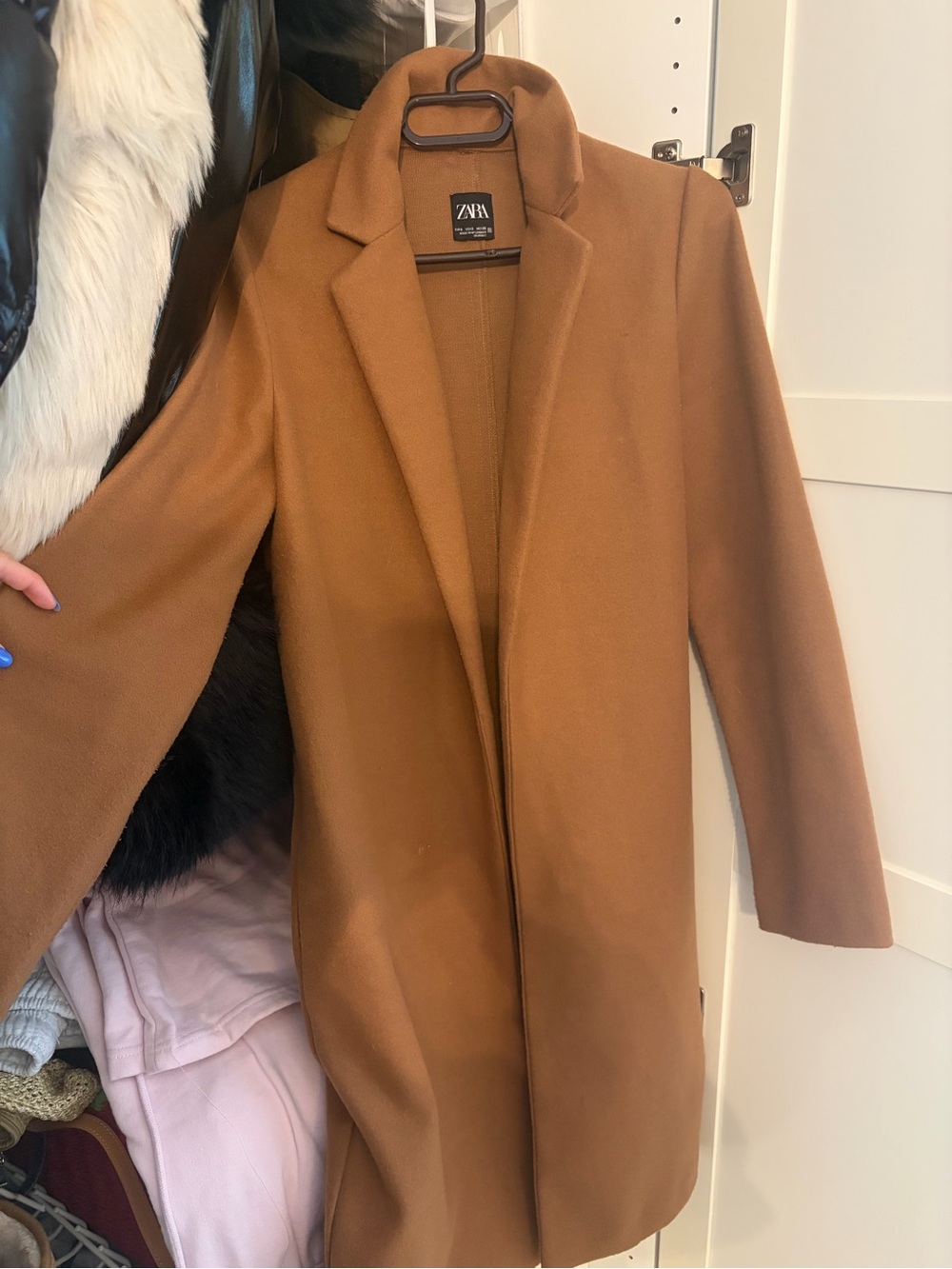 Brown Zara long coat